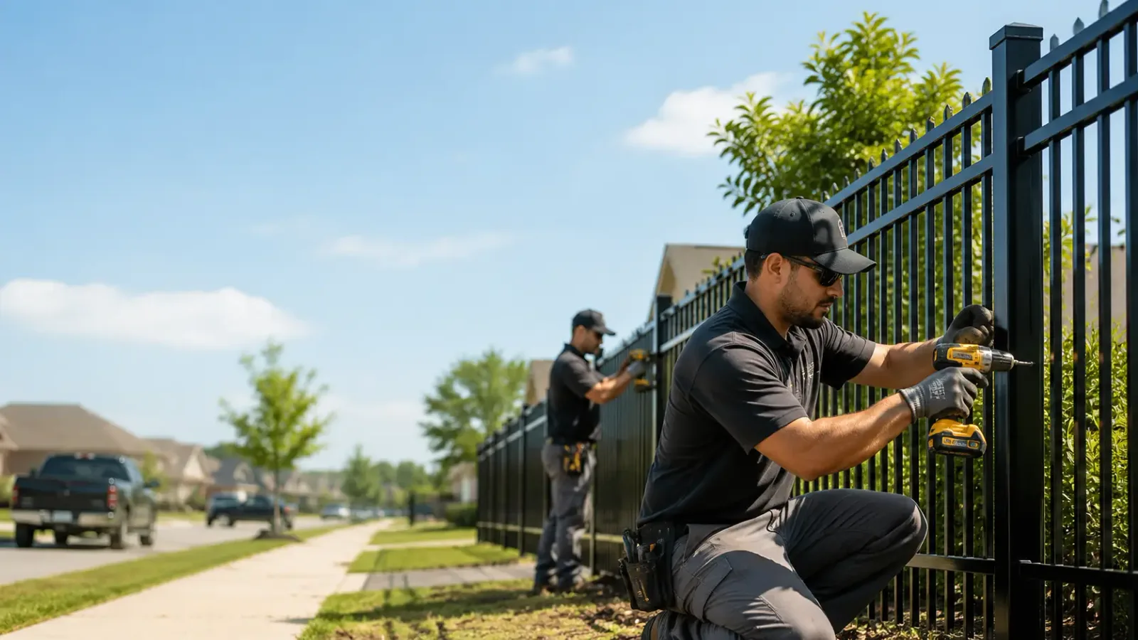 Metal Fence Installation in Gray, GA